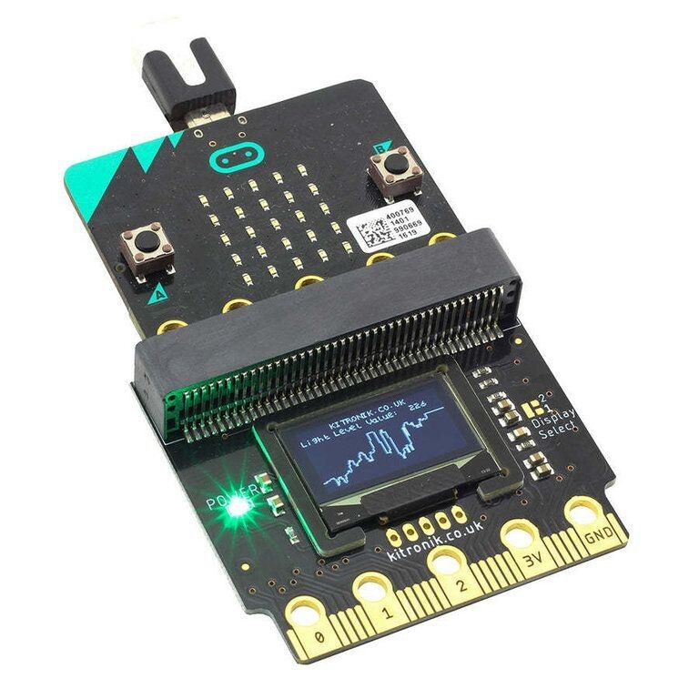 VIEW 128 OLED display 128x64 for micro:bit