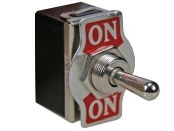 TOGGLE SWITCH DPDT 2P ON ON 10A 250V