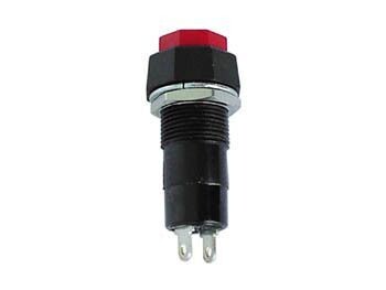 PUSH-BUTTON SWITCH OFF-(ON) RED