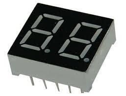 2 digit Red Led display 7 segment