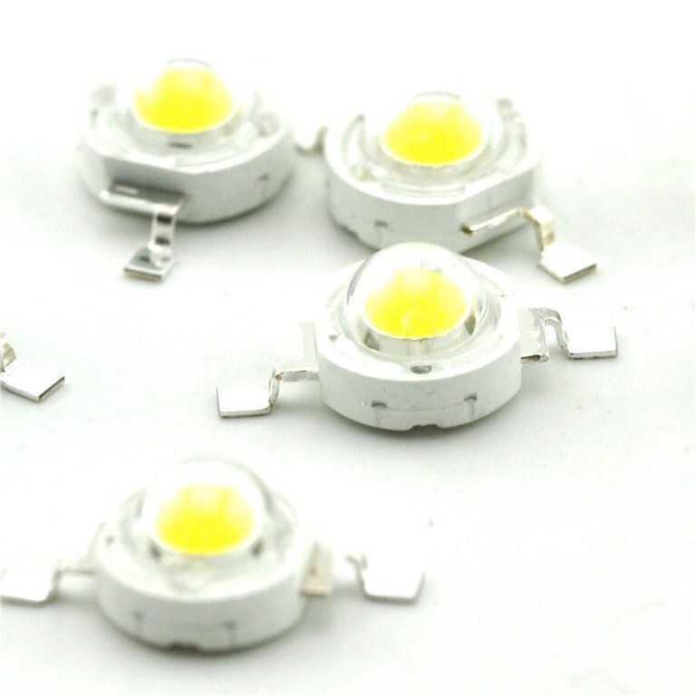 1W Pure White SMD LED Beads