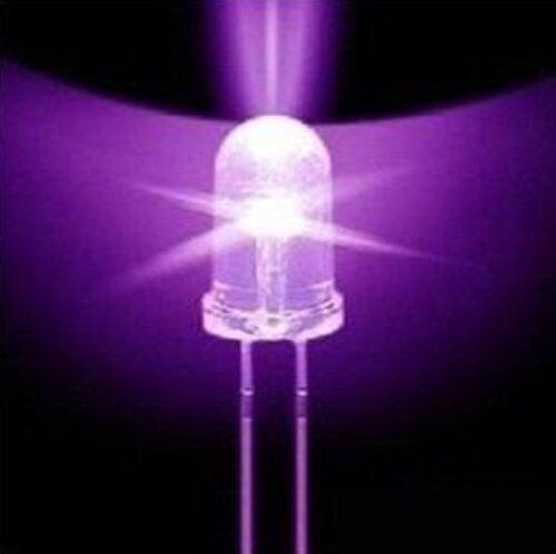 F5 5mm Round Ultra Violet LED UV Light