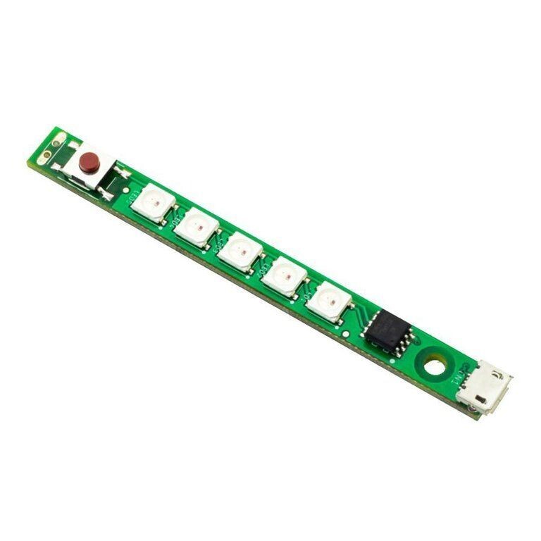 USB RGB LED strip with pattern selector