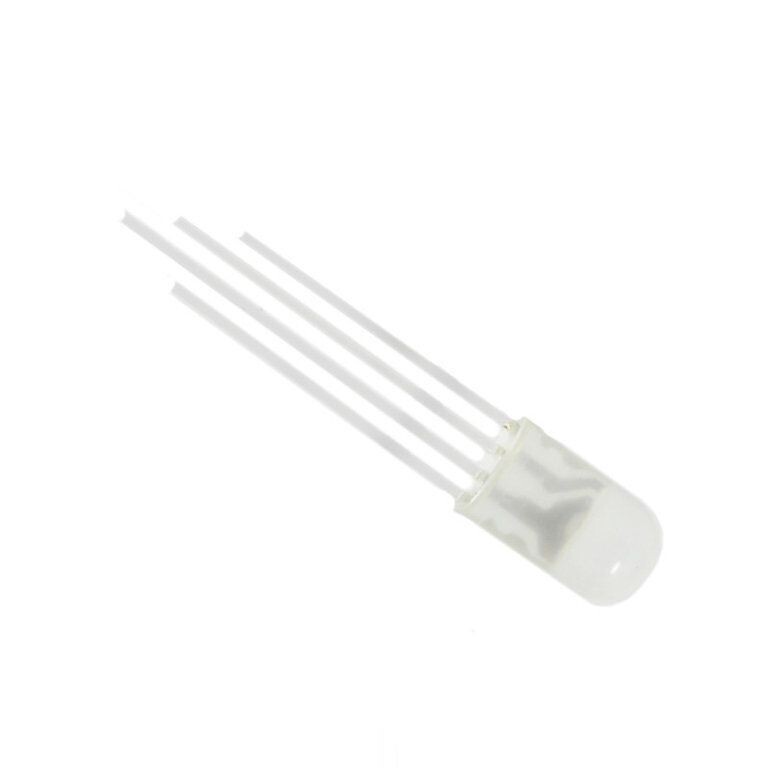 RGB 5mm Diffused LED - 60deg - 1000mCd