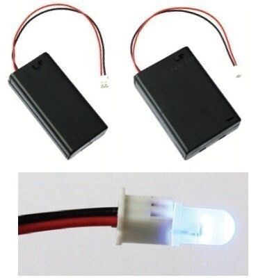 3x AA Battery Box with Switch & Connector