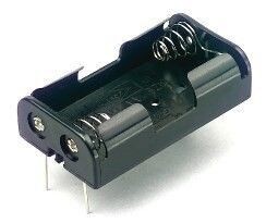 2x AA PCB Mount