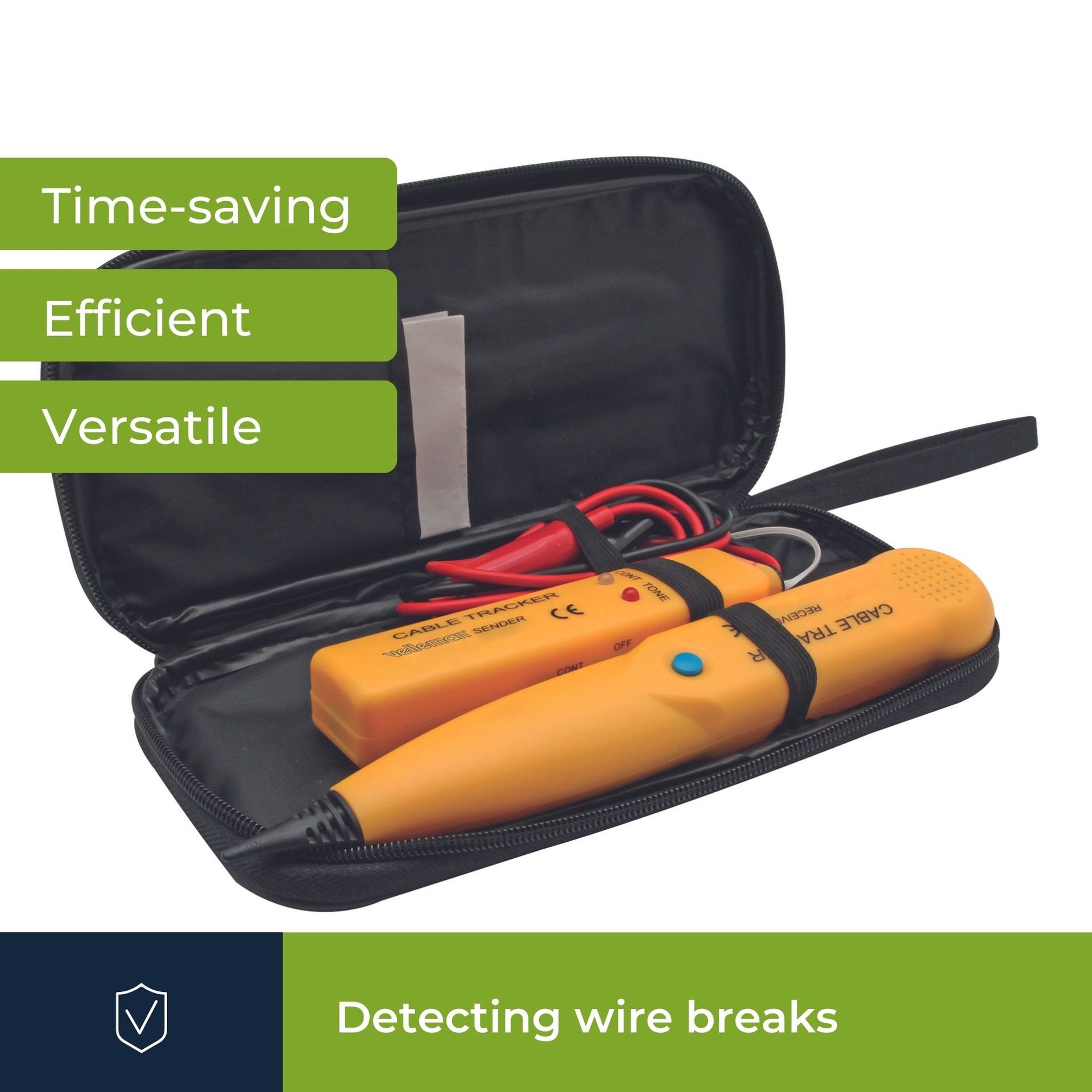 Cable tester and wire tracer with tone generator