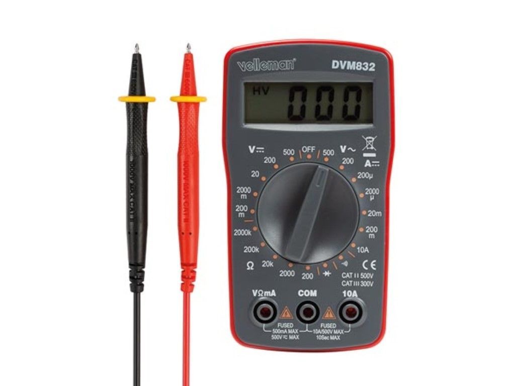 Digital multimeter AC/DC  DVM832
