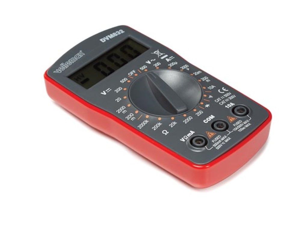 Digital multimeter AC/DC  DVM832