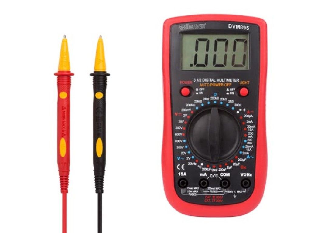 Digital multimeter AC/DC DVM895