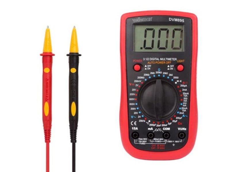 Digital multimeter AC/DC DVM895