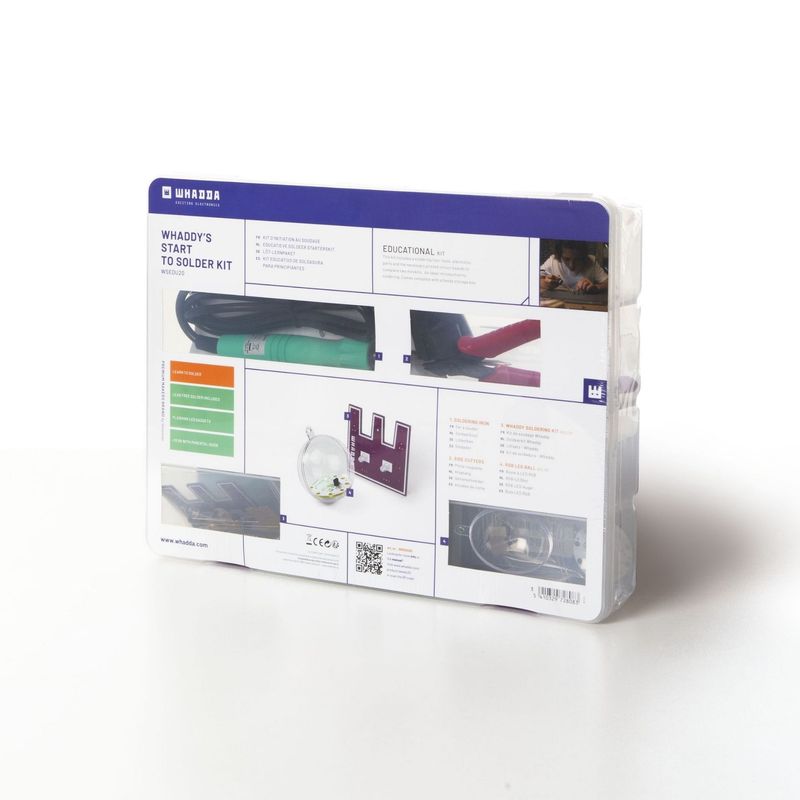 Educational soldering kit, Whaddy's soldering kit for beginners