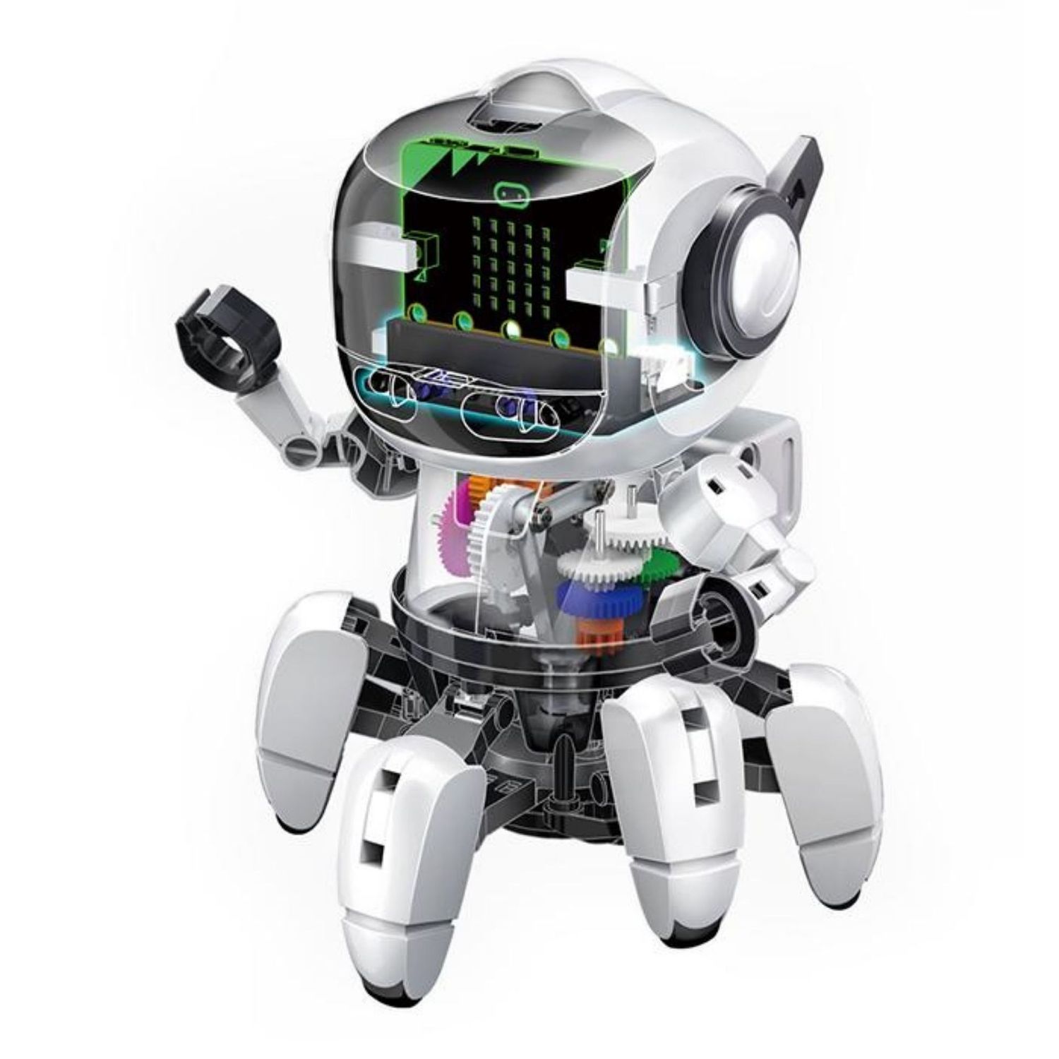 Educational robot Tobbie II with micro:bit, programmable STEM kit