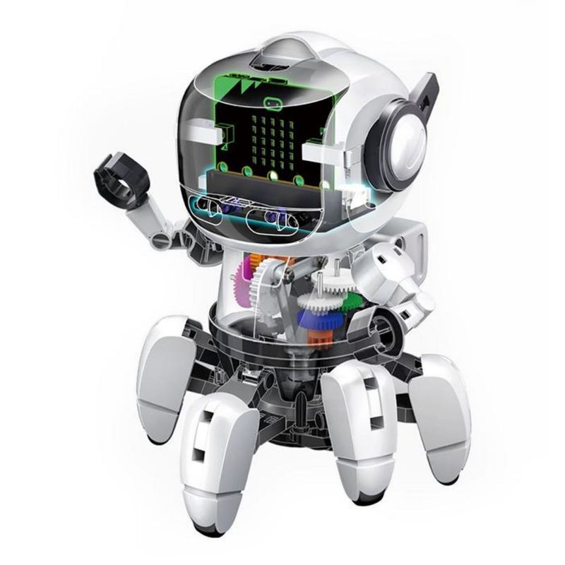 Educational Robot Tobbie II with micro:bit, programmable STEM kit