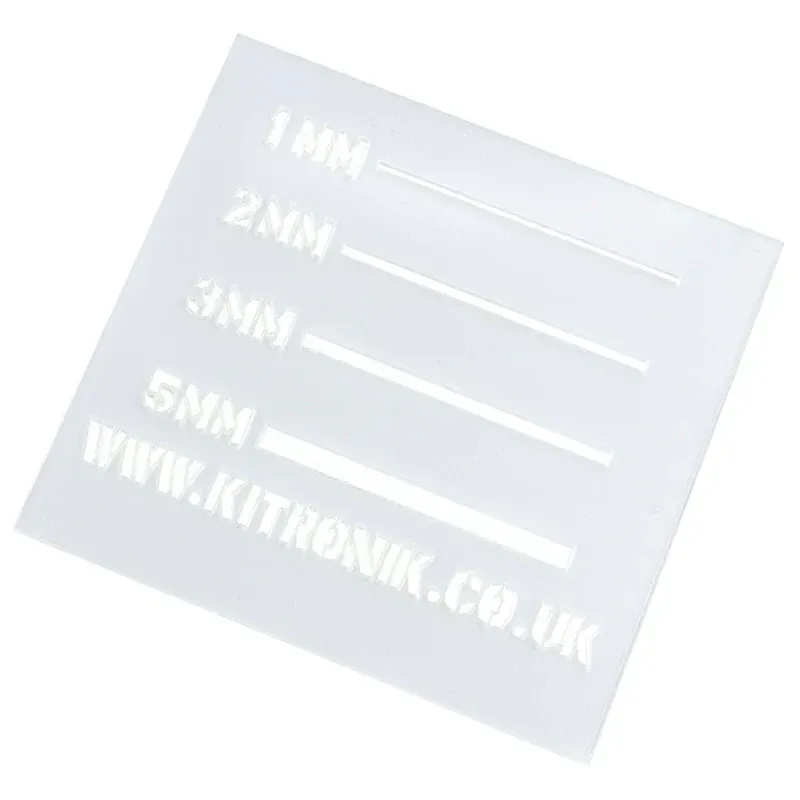 Clear PETG Sheet 1mm x 600mm x 400mm