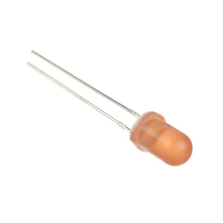 Orange 5mm Diffused LED - 275mCd   1'000 Pieces
