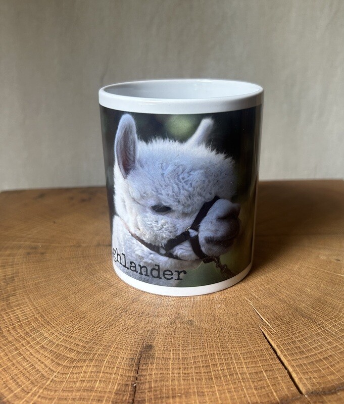 Tasse „Highlander“ weiss
