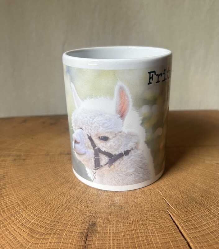 Tasse „Fritz“ weiss