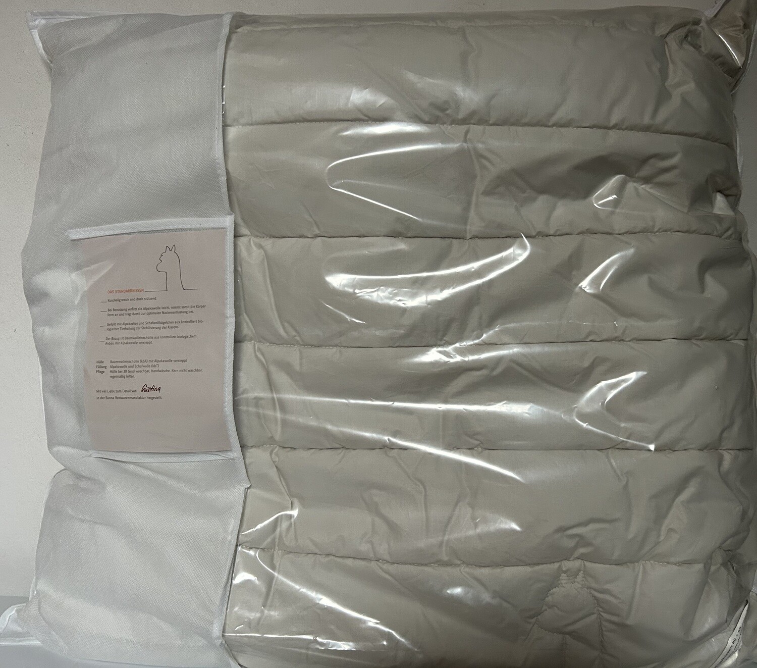 Alpaka Kopfkissen Standard