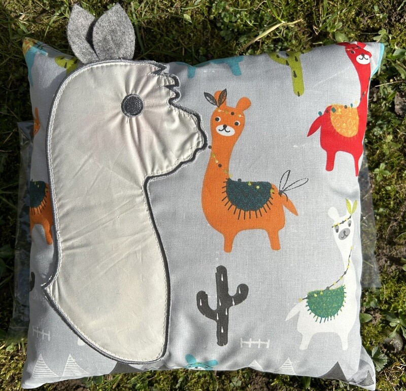 Kinderkissen grau