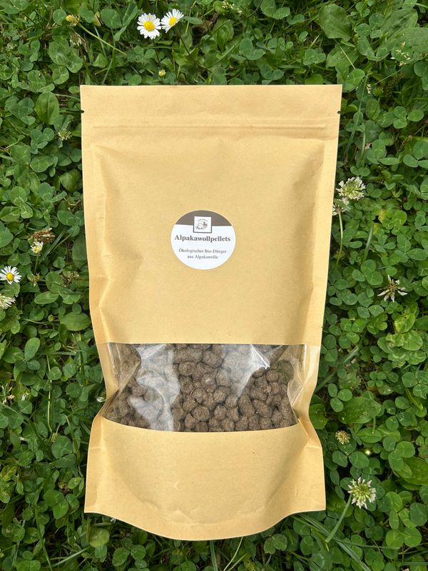 Alpakawollpellets 500g