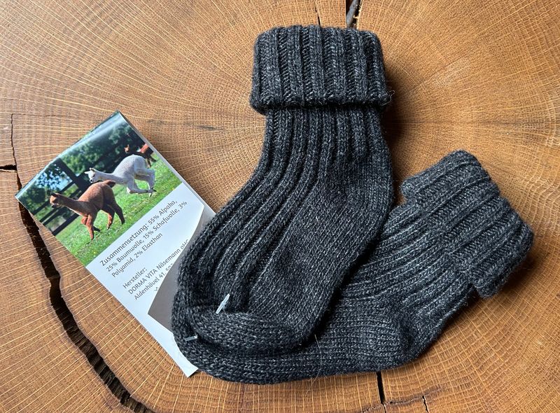 Baby Socken anthrazit