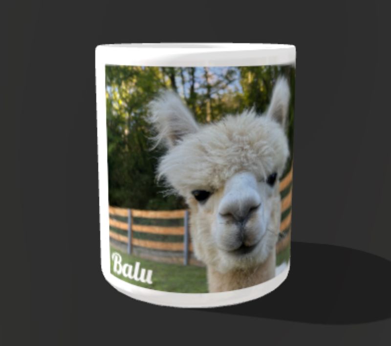 Tasse „Balu“ weiß