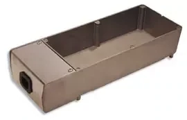 Bac condensat horizontal Capacité de 1,4 Litres - Dimensions : L x l x H en mm - 320 x 120 x 70. Pose à l'horizontale avec résistance de 300 W intégrée Bac condensat horizontal Capacité de 1,4 Litres - Dimensions : L x l x H en mm - 320 x 120 x 70. Pose à l'horizontale avec résistance de 300 W intégrée
