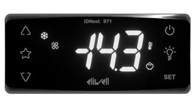 Régulateur ELIWELL ID Next 971 - Fonction Froid / Dégivrage - 12V - 2 Contacts 12/8A