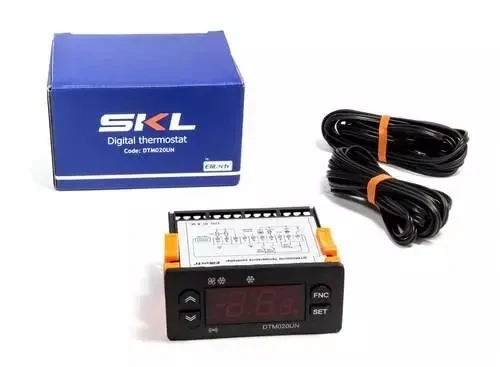 Régulateur de température ELITECH ETC 974 - Application négative - Gestion des dégivrage et de la ventilation - 220V - 50 Hz - 3 contacts 10A
