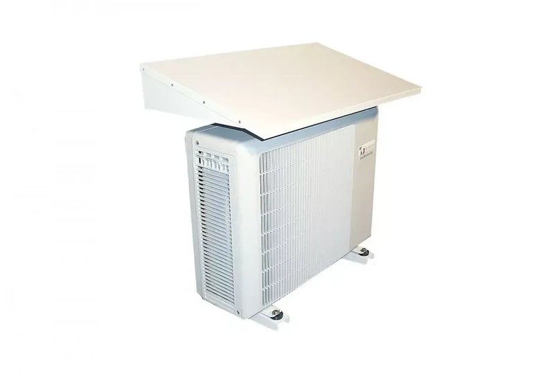Protection pour groupe clim blanc 1000 x 545 mm