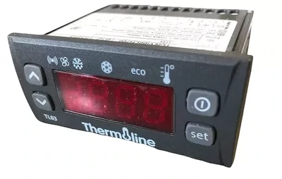 THERMOLINE - Régulateur de température - Application Négative - 220V - 50 Hz - 3 contacts 12/8/5 A
