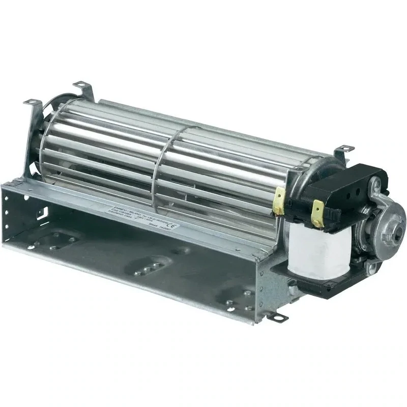 FERGAS Moteur ventilateur tangentiel simple- 230V - 21W - Moteur à droite - Diam 60 mm