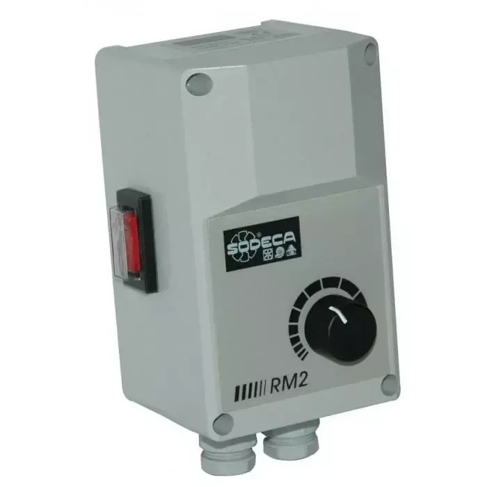 SODECA - Variateur de vitesse pour moteur monophasé 220V de jusqu'à 1100 W