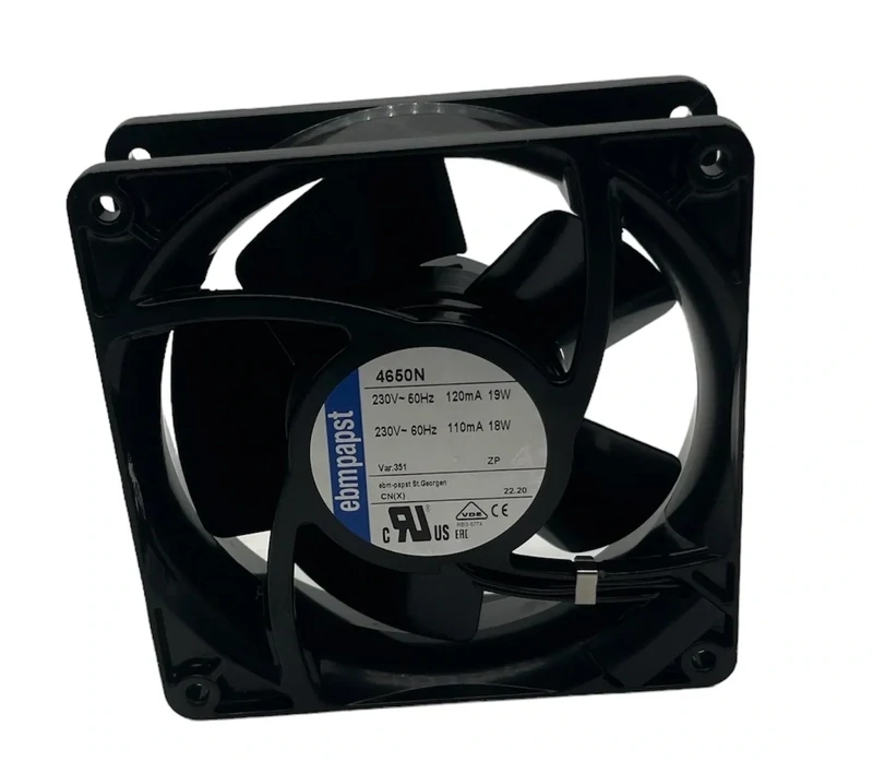 EBM PAST  - Ventilateur axial compact - 119 x 119 x 38 mm - 230V - 19W