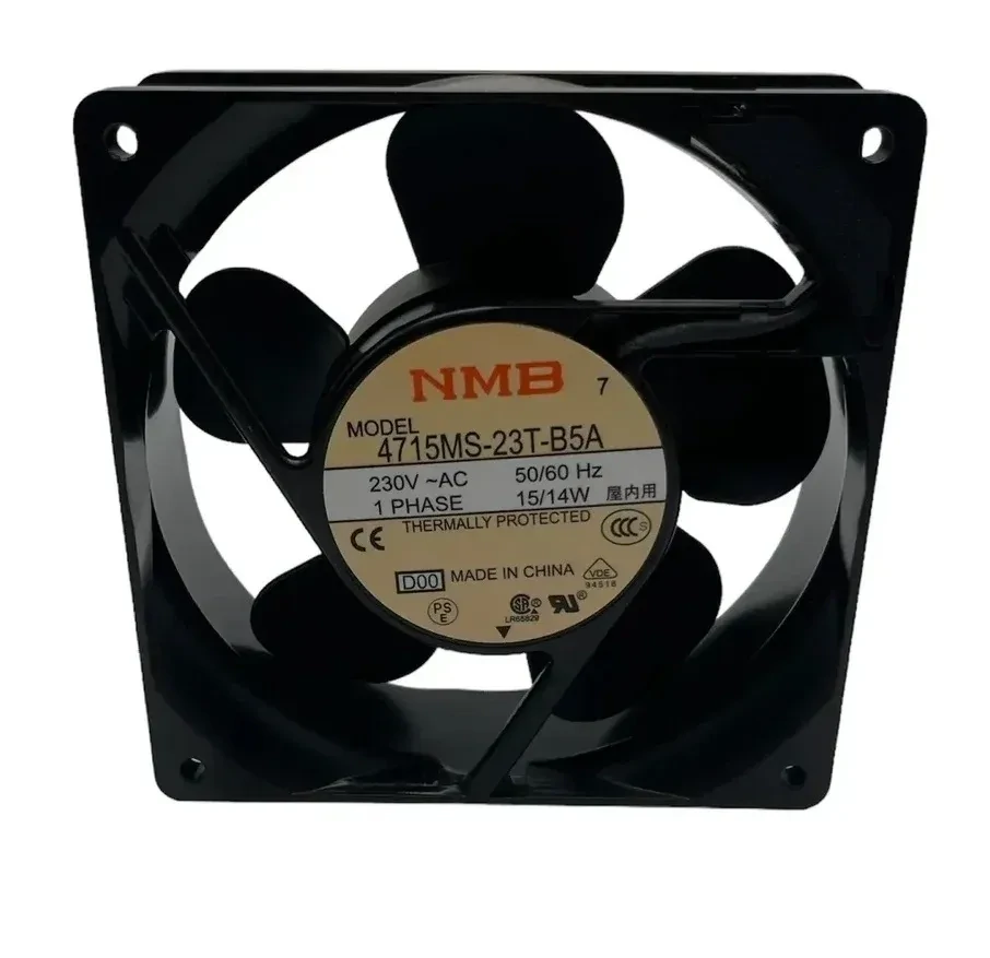 NMB - Moteur ventilateur axial compact - 119 x 119 x 38 mm - 230V - 15/14W