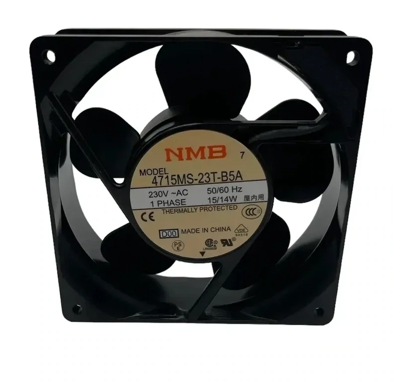 NMB - Moteur ventilateur axial compact - 119 x 119 x 38 mm - 230V - 15/14W