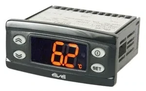 Régulateur ELIWELL - Froid ou Chaud - Application positive - 220V - NTC / PTC fonction  froid positif / Chaud - 1 contact  15A