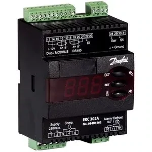 Danfoss - Régulateur de température vitrine - 230V - 3 contacts