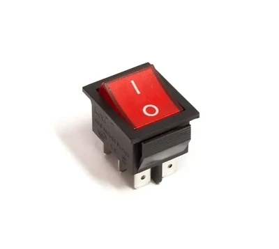 Interrupteurs - Interrupteur à touche basculante - 6 contacts - 0/1