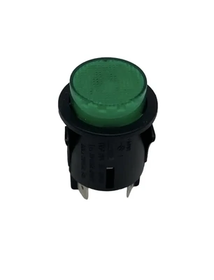 Interrupteurs - Interrupteur à poussoir lumineux vert