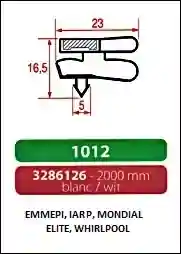 Joint à encastrer - magnétique - 2000 mm