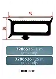 Joints à encastrer pour cellule -  6 m