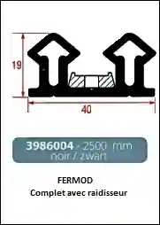 Joints à encastrer pour cellule -  2500 mm