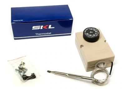 SKL - Thermostat mécanique à bulbe déporté- 1 contact inverseur 16A