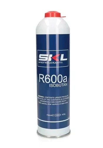 R600a - Gaz réfrigérant en bouteille de 420 gr