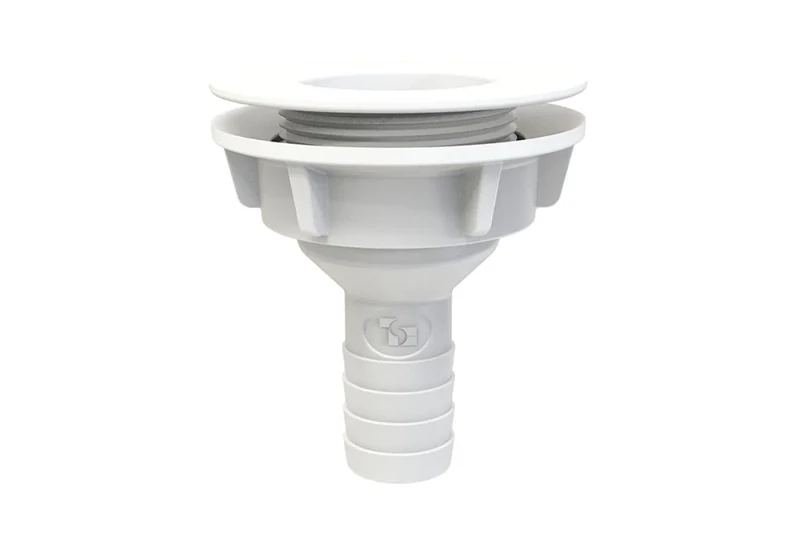 Connecteur de vidange clim ou évaporateur - Pipette 32/56,5 - 32 mm pour collecte des condensats - sortie groupe - Piquage de sortie Diam 20 mm