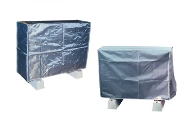 Accessoire clim - Protection des groupes extérieurs - bâche plastifiée Taille 1000 x 800 x 400 mm