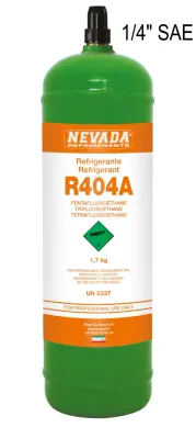 R404A - Gaz réfrigérant en bouteille de 1,7 kg
