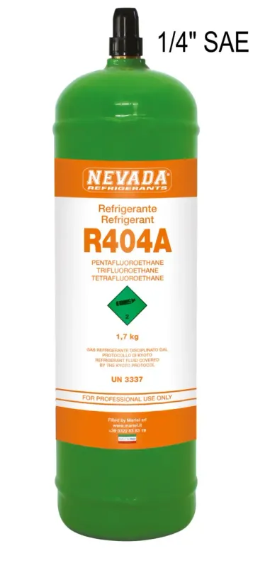 Recharge gaz frigorifique R404A ( sans bouteille )